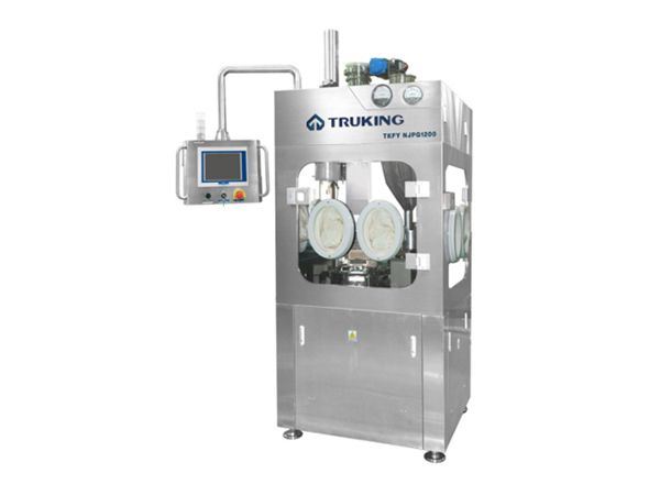 Llenadora automática de cápsulas con contención